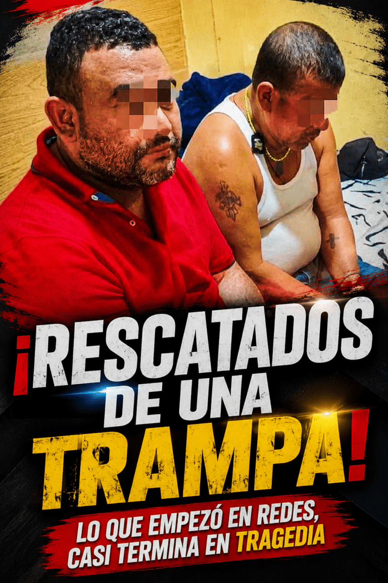 DOS HOMBRES FUERON RESCATADOS TRAS PRESUNTA RETENCIÓN Y EXTORSIÓN EN GUAYAQUIL